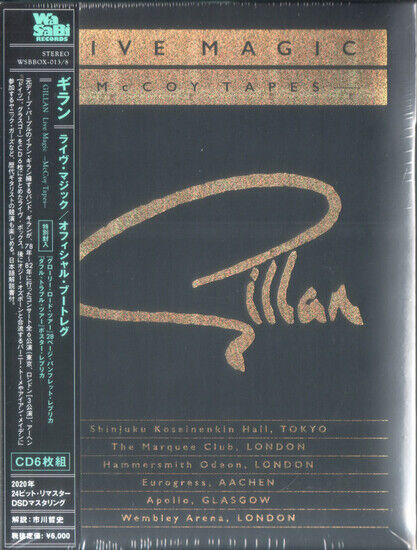 Gillan - Live Magic.. -Box Set-