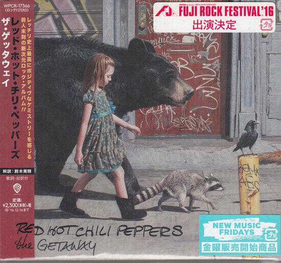 Red Hot Chili Peppers - Getaway -Jpn Card-