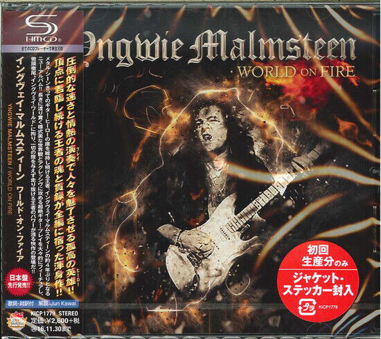 Malmsteen, Yngwie - World On Fire