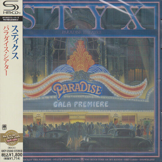 Styx - Paradise Theater -Shm-CD-