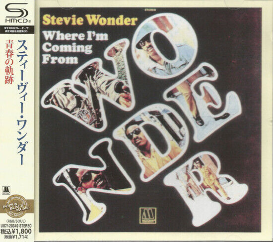 Wonder, Stevie - Where I\'m.. -Shm-CD-