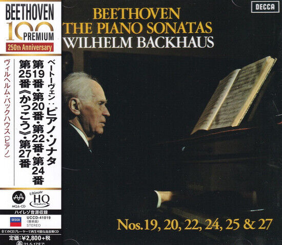 Backhaus, Wilhelm - Beethoven: Piano.. -Ltd-