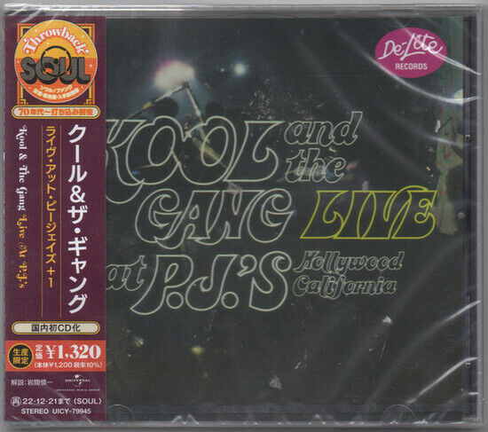 Kool & the Gang - Live At Pj\'s -Ltd-