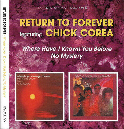 Return To Forever - Where Have I Known You..