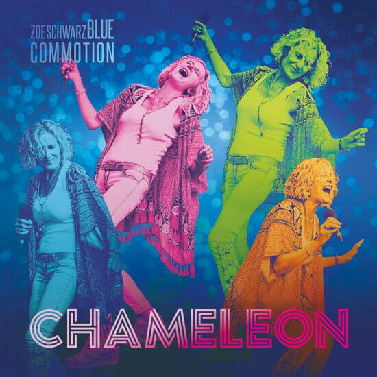 Zoe Schwarz Blue Commotio - Chameleon