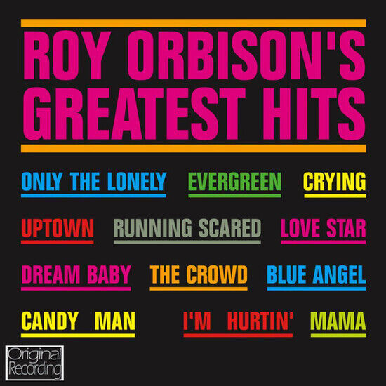 Orbison, Roy - Greatest Hits