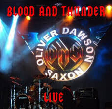 Saxon -Oliver/Dawson- - Blood & Thunder Live