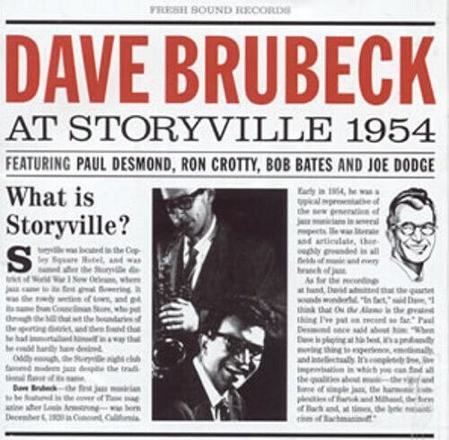 Brubeck, Dave - At Storyville 1954