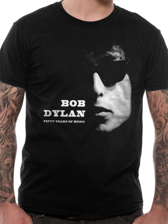 DYLAN, BOB: FIFTY YEARS T-SHIRT