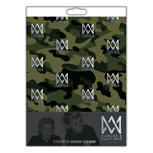 Marcus & Martinus: Bogcover A4 Camogrøn