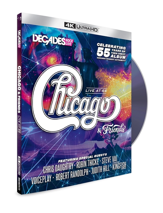 CHICAGO - LIVE AT 55 - 4K UHD Blu-Ray