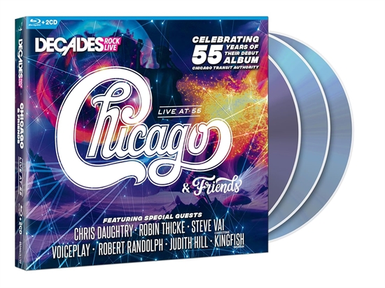 CHICAGO - LIVE AT 55 - 2xCD+Blu-Ray