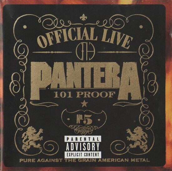 Pantera - Official Live: 101 Proof (CD)