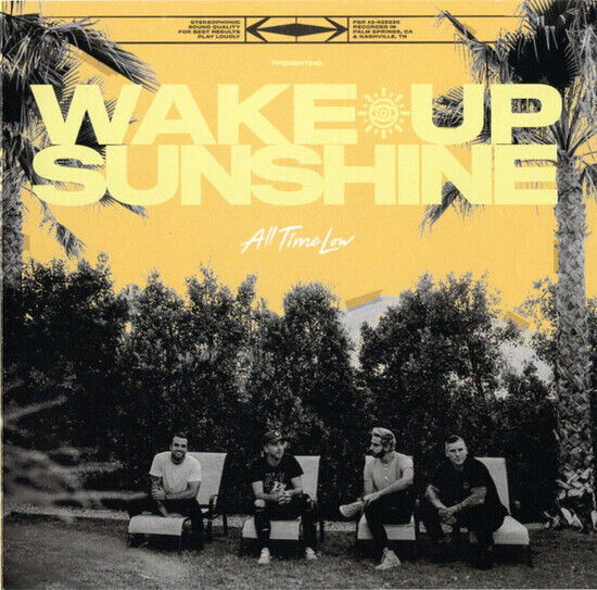 All Time Low - Wake Up, Sunshine (CD)