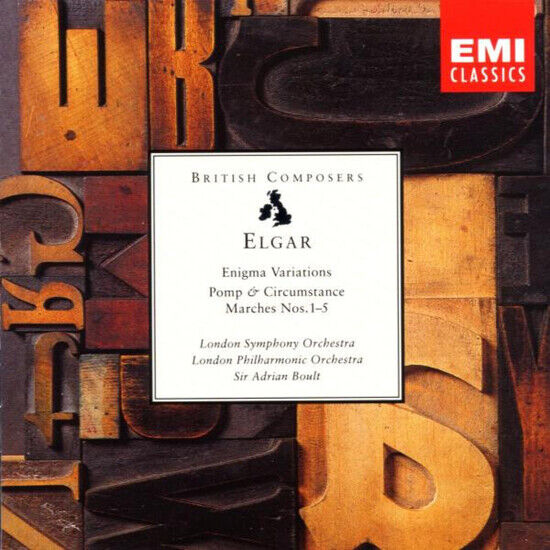 Sir Adrian Boult/London Sympho - Elgar: Enigma Variations - Pom (CD)