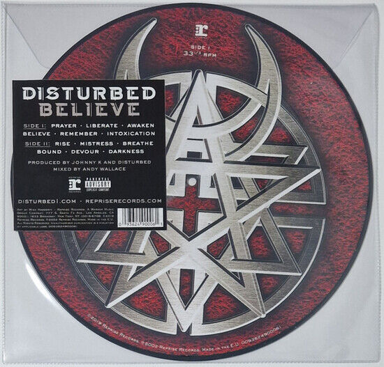 Disturbed - Believe (Ltd. Picture Vinyl) (Vinyl)