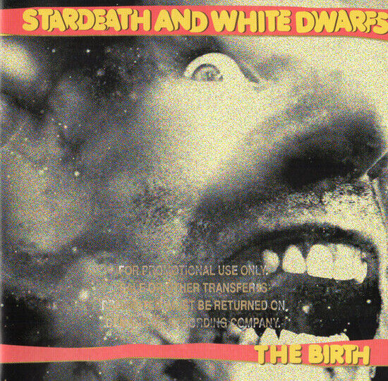 Stardeath And White Dwarfs - The Birth (CD)