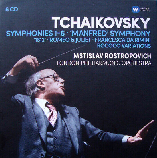 Mstislav Rostropovich - Tchaikovsky: Symphonies 1-6, M (CD)