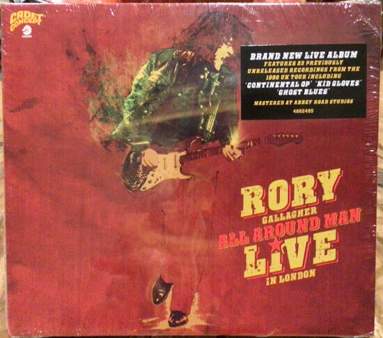 RORY GALLAGHER - ALL AROUND MAN – LIVE IN LONDON (CD)