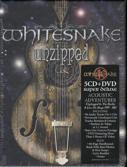 Whitesnake - Unzipped (5CD/1DVD Box ltd.) (DVD)