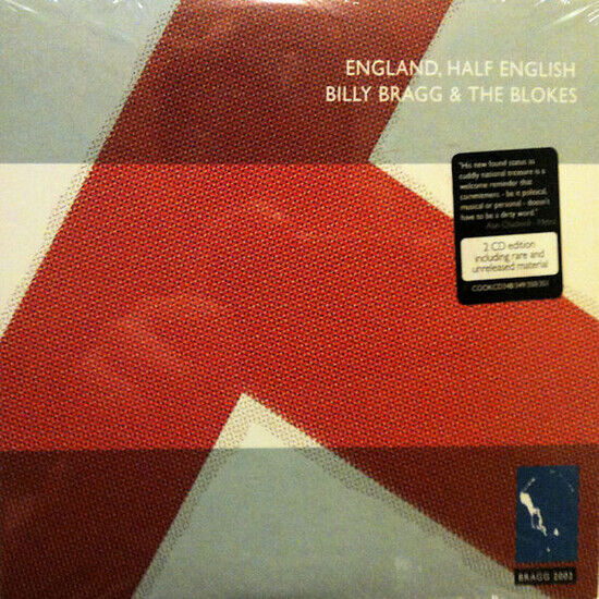 BILLY BRAGG - ENGLAND, HALF ENGLISH (CD)