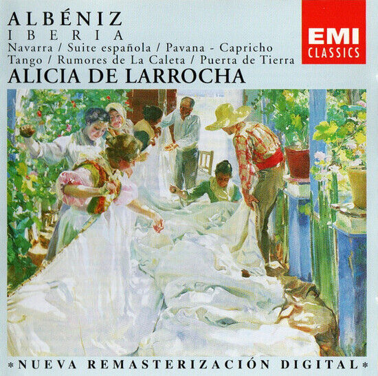 Alicia de Larrocha - Iberia, Suite Española, Navarr (CD)