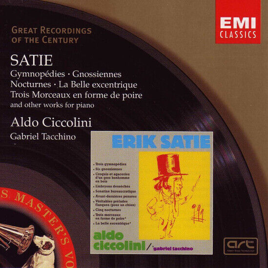 Aldo Ciccolini - Satie: Works for Piano (CD)