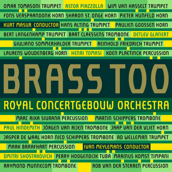 Brass of the Royal Concertgebo - Brass Too (CD)