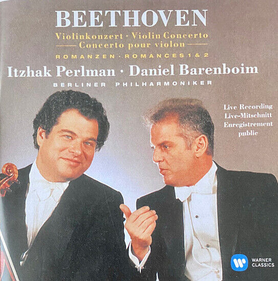 Itzhak Perlman - Beethoven: Violin Concerto & 2 (CD)