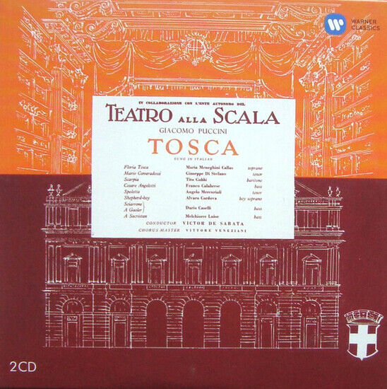 Maria Callas - Puccini: Tosca (1953 - de Saba (CD)