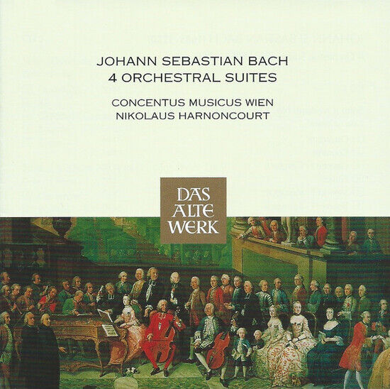 Nikolaus Harnoncourt - Bach : Orchestral Suites 1-4 ( (CD)