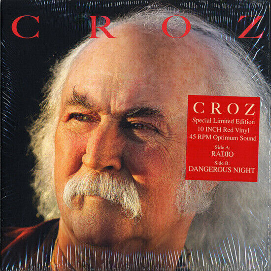 David Crosby - Croz (10" Single, Red Colored (Vinyl)