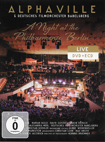 ALPHAVILLE - A NIGHT AT THE PHILHARMONIE BERLIN (DVD)