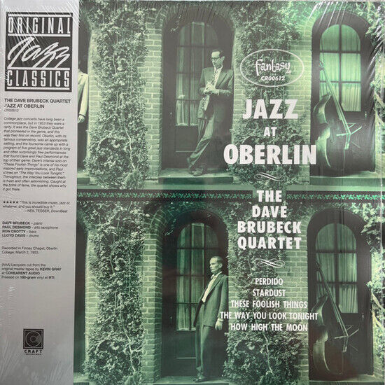 The Dave Brubeck Quartet - Jazz At Oberlin (Vinyl)