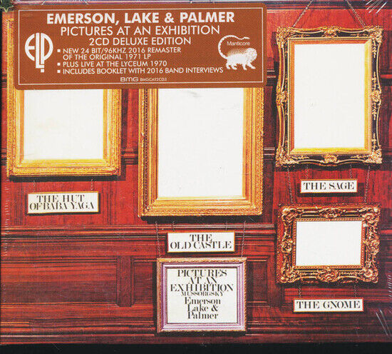 Emerson, Lake & Palmer - Pictures At an Exhibition (CD)