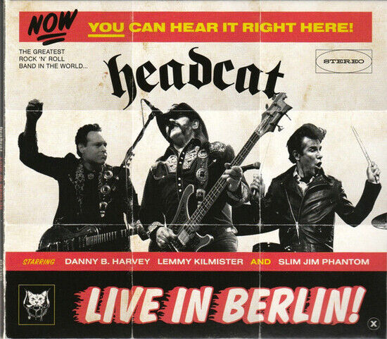 HeadCat - Live in Berlin (CD)