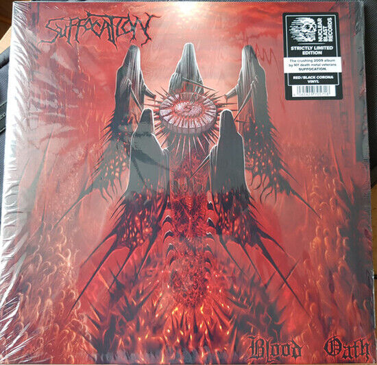 Suffocation - Blood Oath (Red/Black Corona) (Vinyl)