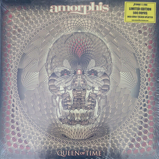 Amorphis - Queen of Time (Gold+black splatter vinyl) (Vinyl)