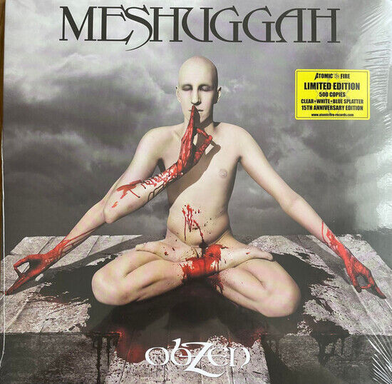 Meshuggah - ObZen (Clear/White/Blue Splatter Vinyl -15th Anniversary Remastered Edition) (Vinyl)