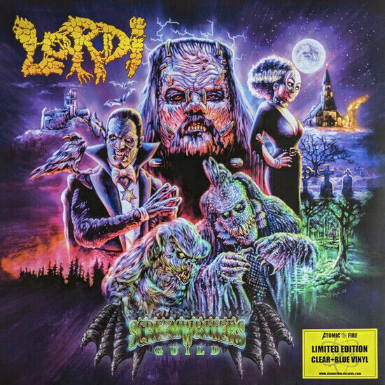 Lordi - Screem Writers Guild (Transparent+blue marbled vinyl) (Vinyl)