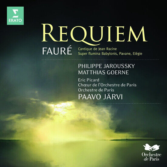 Paavo Järvi/Philippe Jaroussky - Fauré Requiem, Cantique de Jea (CD)