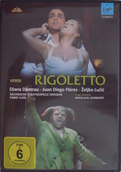 Diana Damrau/Fabio Luisi/Juan - Verdi : Rigoletto (DVD)