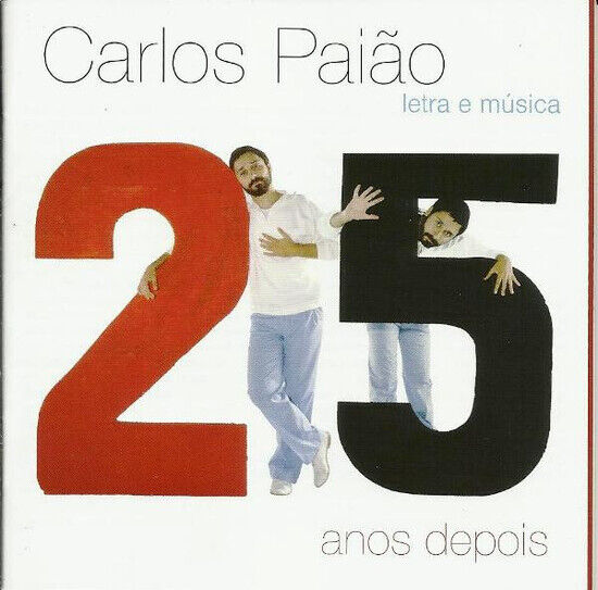 Carlos Paião - Letra e Música - 25 Anos Depoi (CD)