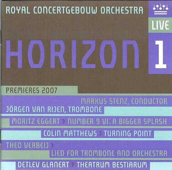 Royal Concertgebouw Orchestra - Horizon 1 (CD)