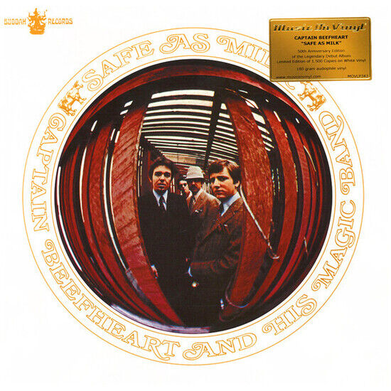 CAPTAIN BEEFHEART - SAFE AS MILK -HQ/INSERT- - LP