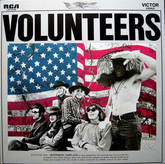 JEFFERSON AIRPLANE - VOLUNTEERS -HQ/GATEFOLD- - LP