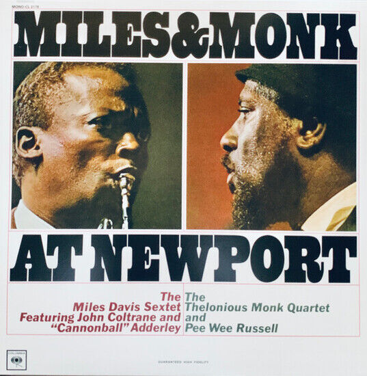 DAVIS, MILES - MILES & MONK AT.. -MONO- - LP