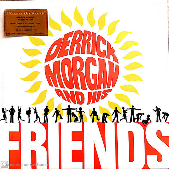 MORGAN, DERRICK - DERRICK MORGAN.. -CLRD- - LP