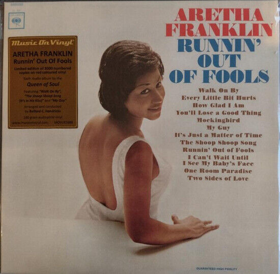 FRANKLIN, ARETHA - RUNNIN\' OUT.. -COLOURED- - LP