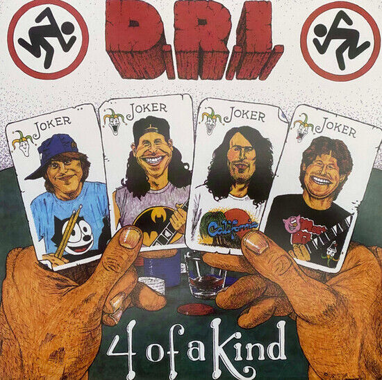 D.R.I. - FOUR OF A KIND -COLOURED- - LP